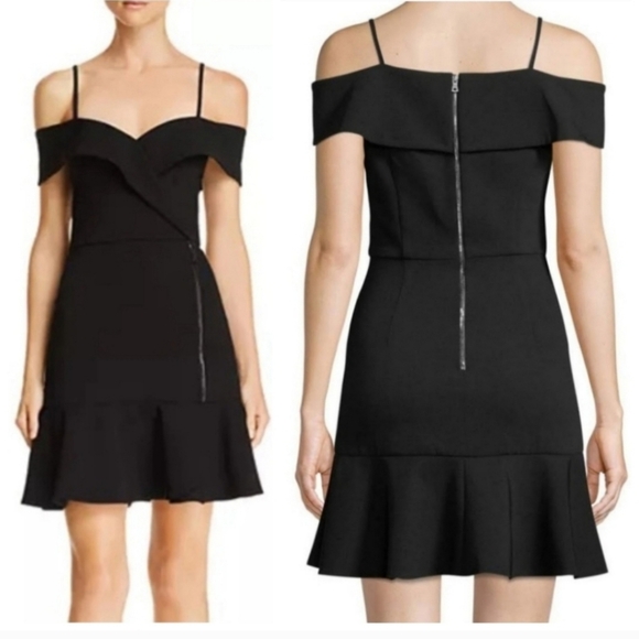 Alice + olivia dash off shoulder dress Size 4 - Picture 3 of 15